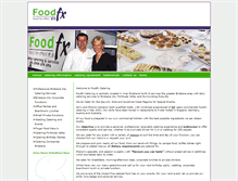 Tablet Screenshot of foodfxcatering.com.au